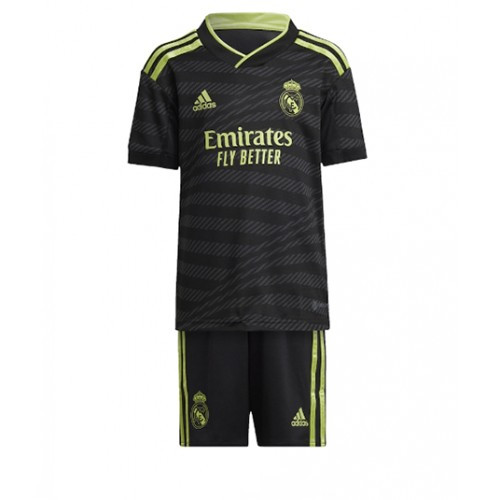 Real Madrid Barn Tredje Draktsett 2022-23 Fotballdrakter