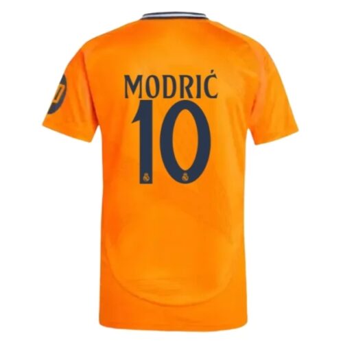 Real Madrid Luka Modrić 10 Bortedrakt 2024 25 Fotballdrakter