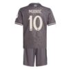 Real Madrid Luka Modrić 10 Barn Tredje Draktsett 2024 2025 Fotballdrakter