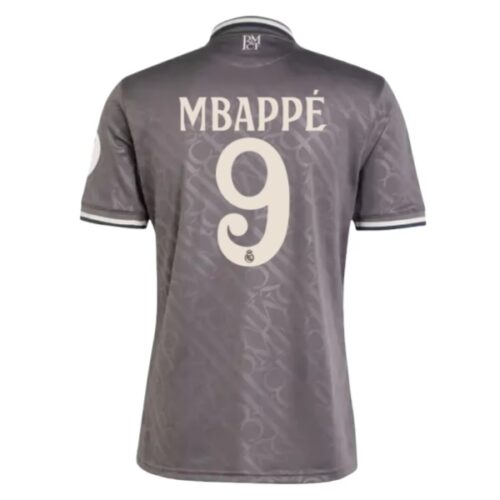Real Madrid Mbappé 9 Tredjedrakt 2024 25 Fotballdrakter