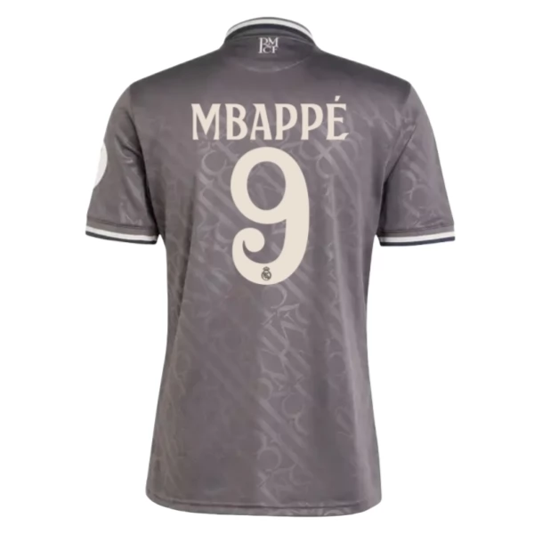 Real Madrid Mbappé 9 Tredjedrakt 2024-25 Fotballdrakter