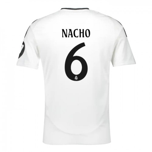 Real Madrid Nacho 6 Hjemmedrakt 2024-25 Fotballdrakter
