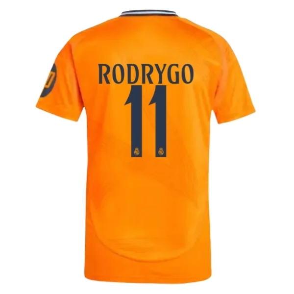 Real Madrid Rodrygo 11 Bortedrakt 2024-25 Fotballdrakter