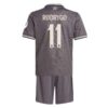 Real Madrid Rodrygo 11 Barn Tredje Draktsett 2024 2025 Fotballdrakter