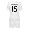 Real Madrid Valverde 15 Barn Hjemme Draktsett 2024 25 Fotballdrakter