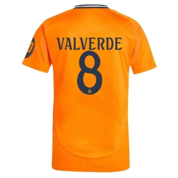 Real Madrid Valverde 8 Bortedrakt 2024-25 Fotballdrakter