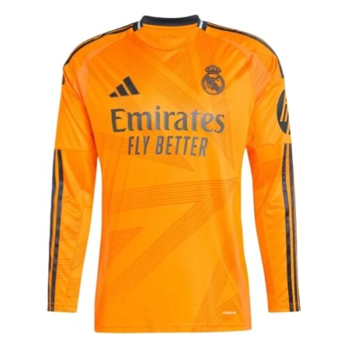 Real Madrid Valverde 8 Bortedrakt 2024 25 Fotballdrakter Langermet