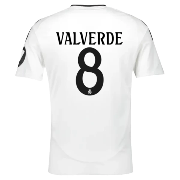 Real Madrid Valverde 8 Hjemmedrakt 2024-25 Fotballdrakter