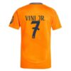 Real Madrid Vini Jr 7 Bortedrakt 2024 25 Fotballdrakter