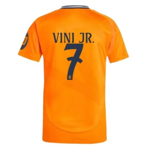 Real Madrid Vini Jr 7 Bortedrakt 2024 25 Fotballdrakter