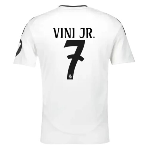 Real Madrid Vini Jr 7 Hjemmedrakt 2024 25 Fotballdrakter