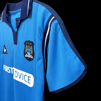 Retro 02 03 Manchester City Hjemme Fotballdrakter