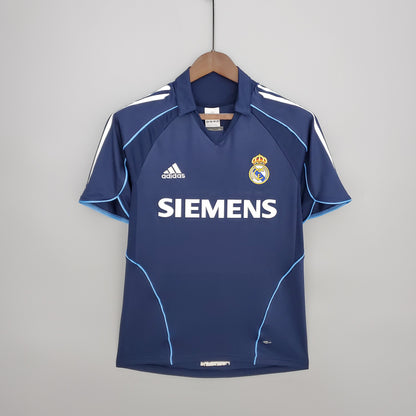 Retro 05-06 Real Madrid Borte Fotballdrakter