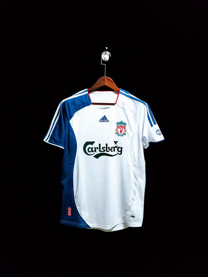 Retro 06-07 Liverpool Borte Fotballdrakter