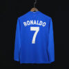 Retro 07 08 Manchester United Borte Fotballdrakter Langermet