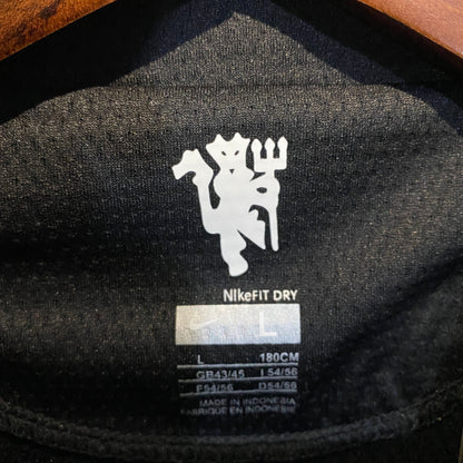Retro 07 08 Man Utd Borte Fotballdrakter Svart