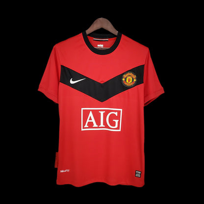 Retro 09-10 Man Utd Hjemme Fotballdrakter