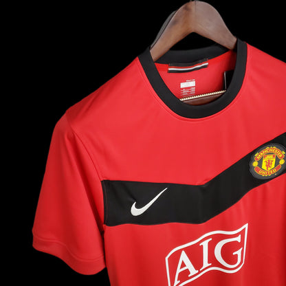 Retro 09 10 Manchester United Hjemme Fotballdrakter