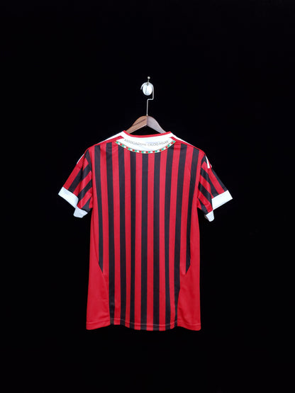 Retro 11 12 AC Milan Hjemme Fotballdrakter
