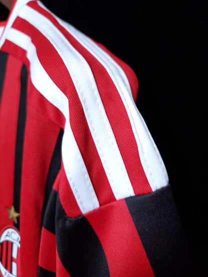 Retro 11 12 AC Milan Hjemme Fotballdrakter