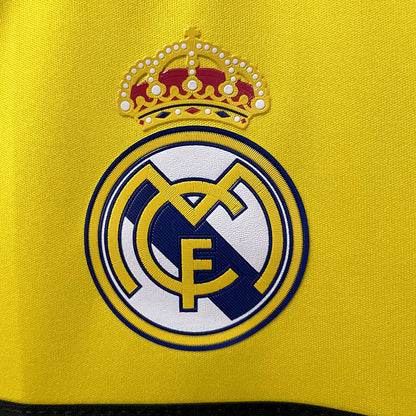 Retro 11 12 Real Madrid Målvakt Gul Fotballdrakter