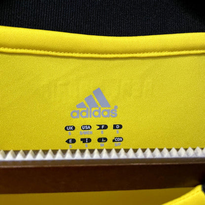 Retro 11 12 Real Madrid Målvakt Gul Fotballdrakter