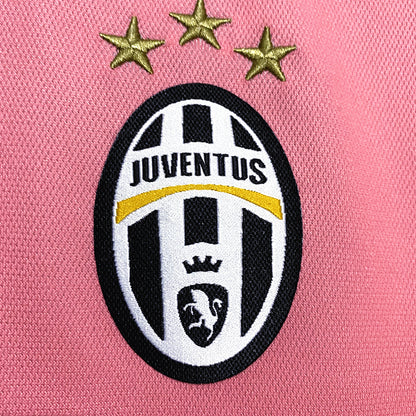 Retro 14 15 Juventus Borte Fotballdrakter Rosa