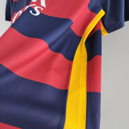 Retro 15 16 Barcelona Hjemme Fotballdrakter