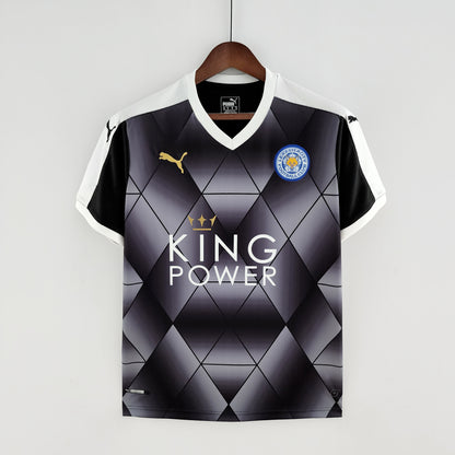 Retro 15-16 Leicester City Borte Fotballdrakter