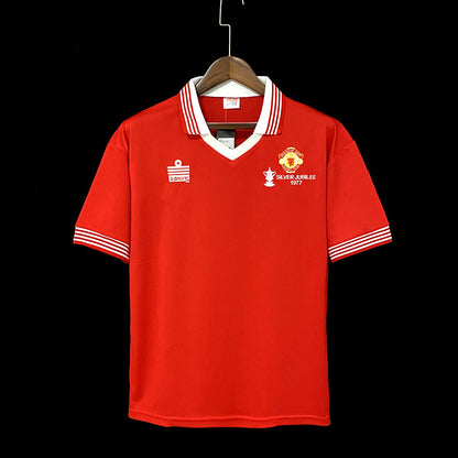 Retro 1977 Manchester United Hjemme Fotballdrakter