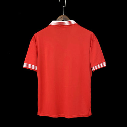 Retro 1977 Manchester United Hjemme Fotballdrakter