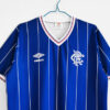 Retro 1982 83 Rangers Hjemme Fotballdrakter