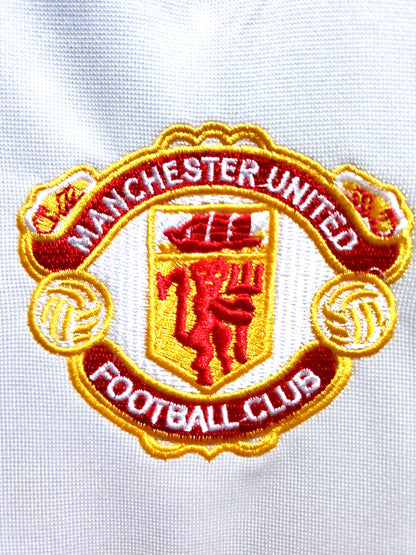 Retro 1985 Manchester United Borte Fotballdrakter