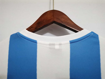 Retro 1986 Argentina Hjemme Fotballdrakter Langermet