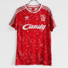 Retro 1989 91 Liverpool Hjemme Fotballdrakter