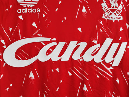 Retro 1989 91 Liverpool Hjemme Fotballdrakter