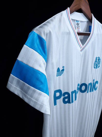 Retro 1990 Marseille Hjemme Fotballdrakter