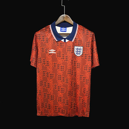 Retro 1994 England Borte Fotballdrakter