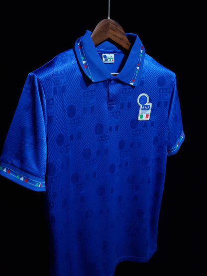 Retro 1994 Italia Hjemme Fotballdrakter
