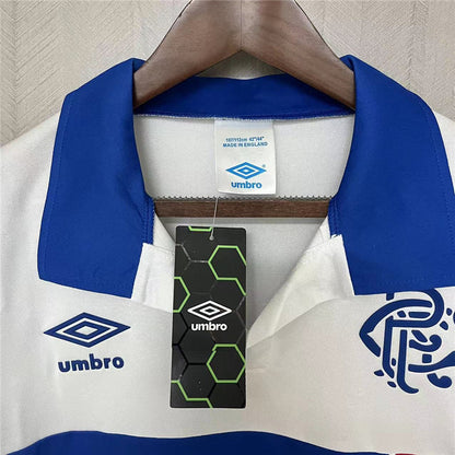 Retro 1994 Rangers Borte Fotballdrakter