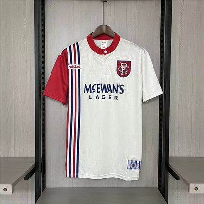 Retro 1996-97 Rangers Borte Fotballdrakter