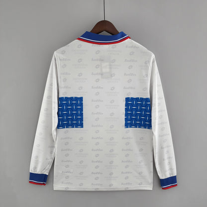 Retro 1996 Langermet Deportivo Universidad Católica Third Borte Fotballdrakter