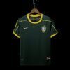 Retro 1998 Brasil Målvakt Fotballdrakter