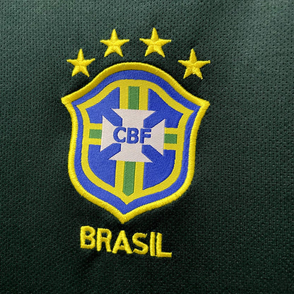 Retro 1998 Brasil Målvakt Fotballdrakter