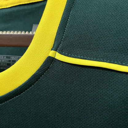 Retro 1998 Brasil Målvakt Fotballdrakter
