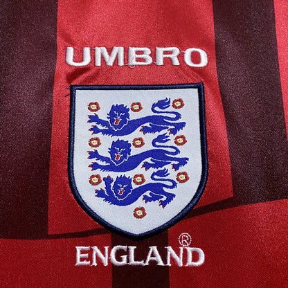 Retro 1998 England Borte Fotballdrakter