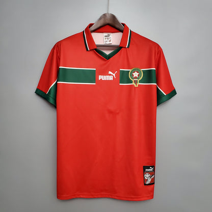 Retro 1998 Morocco Borte Fotballdrakter