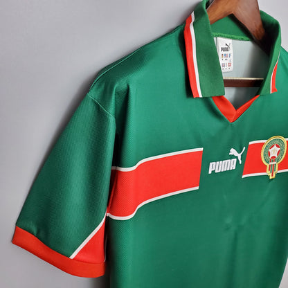 Retro 1998 Morocco Hjemme Fotballdrakter