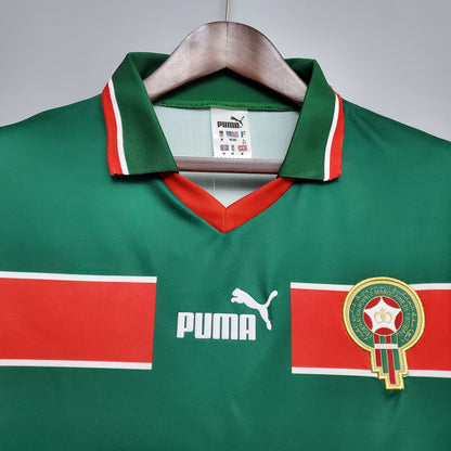 Retro 1998 Morocco Hjemme Fotballdrakter