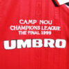 Retro 1999 20 Manchester United Hjemme Fotballdrakter